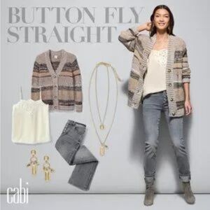 Cabi Button Fly Straight Style 4520